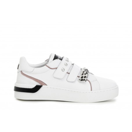 Cafe Noir SNEAKERS IN PELLE CON STRAP - C1DS1550