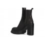 Cafe Noir TRONCHETTO IN PELLE CON ELASTICO E BORCHIE - C1HA1240