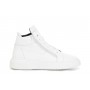 Cafe Noir SNEAKERS ALTA IN PELLE CON CERNIERA - C1XN1004