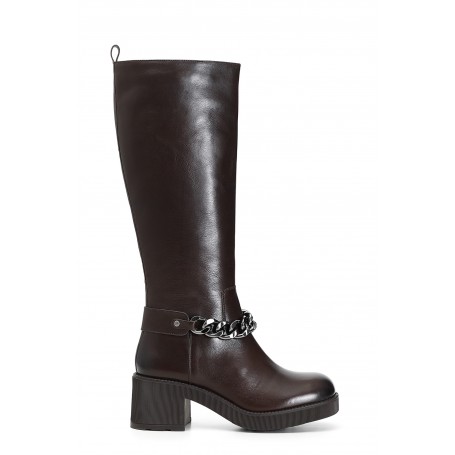 Cafe Noir STIVALE IN PELLE CON CATENA - C1XV1027