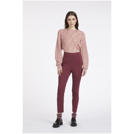 Cafe Noir PANTALONE SIGARETTA A VITA ALTA  ELASTICIZZATO - C7JP0090