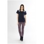 Cafe Noir T SHIRT CON SPALLE RICAMATE - C7JT0075