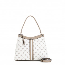 Cafe Noir BORSA CON STAMPA LOGATA E STRISCIA CENTRALE - C3YD0401