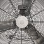 Bimar VENTILATORE DA PAVIMENTO NERO INDUSTRIALE 90CM