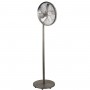 Bimar VENTILATORE PIANTANA 40 CM IN METALLO SPAZZOLATO NICHEL