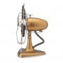 Bimar VENTILATORE DA TAVOLO 30 CM VINTAGE COLORE CARAMELLO