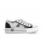 Cafe Noir SNEAKERS PATCHWORK IN TESSUTO CON POIS - C1DM9506