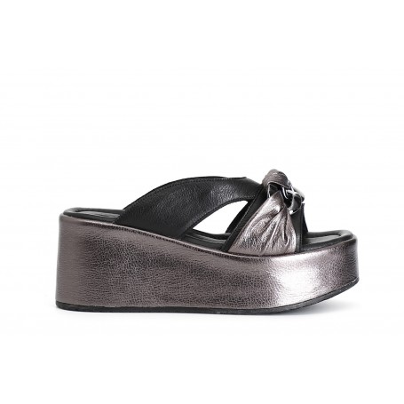 Cafe Noir CIABATTA IN PELLE CON CATENA - C1HN3003