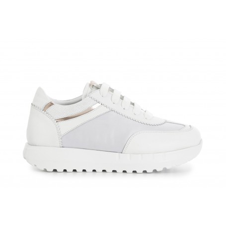 Cafe Noir SNEAKERS IN PELLE E TESSUTO - C1XE1011