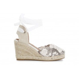 Cafe Noir SCARPE APERTE IN TESSUTO RICAMATO - C1HF9004