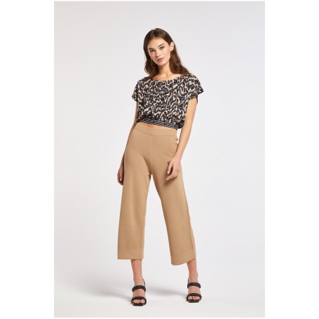 Cafe Noir PANTALONE CULOTTE JACQUARD - C7JM0071