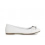 Cafe Noir BALLERINA IN PELLE LAMINATA CON CATENA - C1EH4005