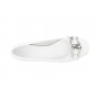 Cafe Noir BALLERINA IN PELLE LAMINATA CON CATENA - C1EH4005