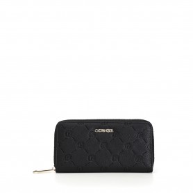 Cafe Noir PORTAFOGLIO LOGO EMBOSSED ZIP INTORNO - C4AF0304