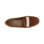 Cafe Noir MOCASSINO IN PELLE SCAMOSCIATA CON PASSANTE IN MICROSTRASS - C1EG5001