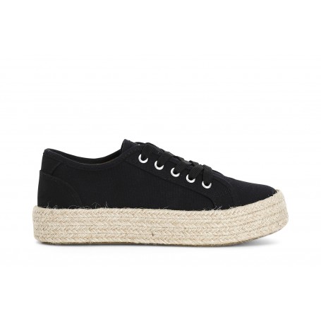 Cafe Noir SNEAKERS IN TESSUTO CON FONDO CORDA - C1XS9129