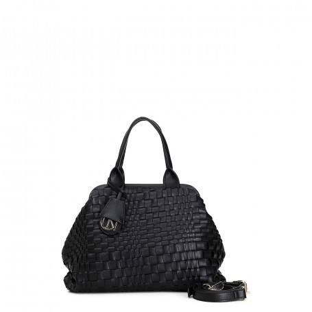 Cafe Noir BAULETTO CON INTRECCIO IRREGOLARE E ACCESSORIO CN PENDENTE - C3WI0402