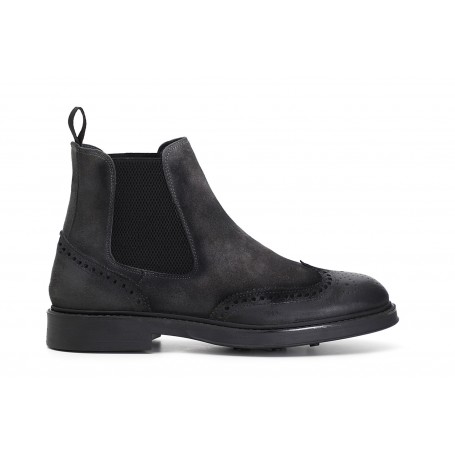 Cafe Noir STIVALETTO CON ELASTICO IN PELLE SCAMOSCIATA - C1RF6110