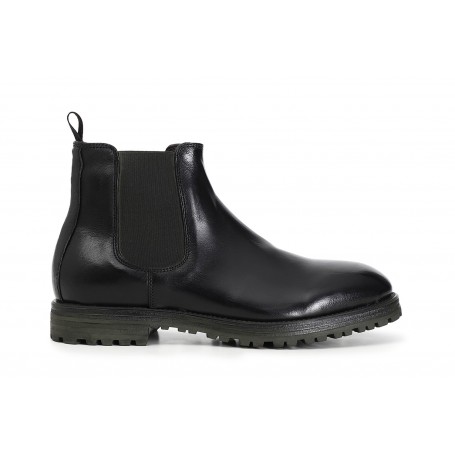 Cafe Noir TRONCHETTO IN PELLE CON ELASTICO - C1RS1002