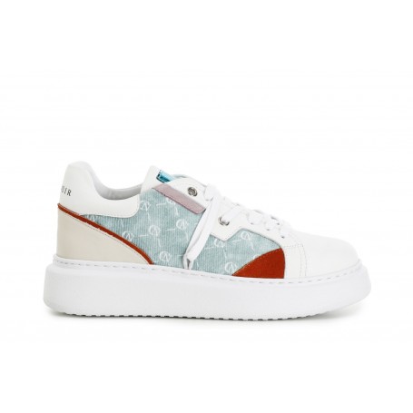 Cafe Noir SNEAKERS IN TESSUTO E PELLE - C1DE9830