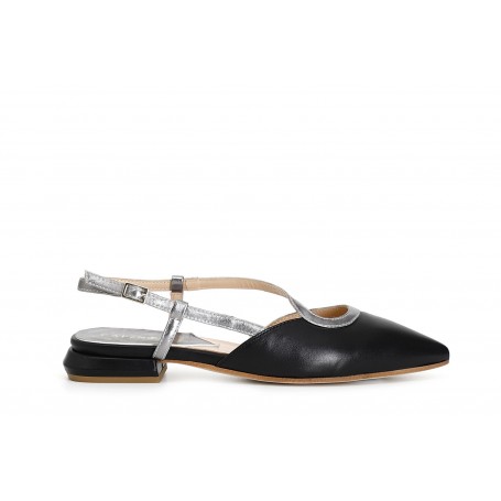 Cafe Noir BALLERINA IN NAPPA ASIMMETRICA APERTA DIETRO - C1ED4380