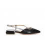 Cafe Noir BALLERINA IN NAPPA ASIMMETRICA APERTA DIETRO - C1ED4380