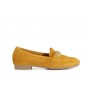 Cafe Noir MOCASSINO IN PELLE SCAMOSCIATA CON PASSANTE IN MICROSTRASS - C1EG5001