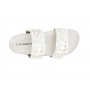 Cafe Noir CIABATTA DOPPIA FIBBIA IN RAFFIA INTRECCIATA - C1HL9002