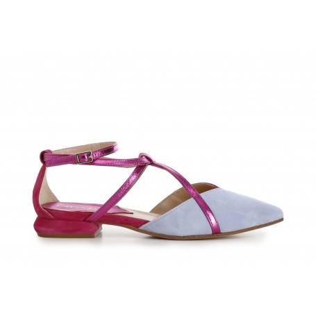 Cafe Noir BALLERINA IN CAMOSCIO CON LACCIO E FIBBIA - C1ED5370