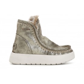 Cafe Noir TRONCHETTO IN PELLE SCAMOSCIATA GLITTERATA - C1DZ6110