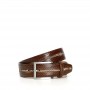 Cafe Noir CINTURA UOMO IN PELLE CON STAMPA INTRECCIO - C4CM0402