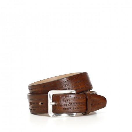 Cafe Noir CINTURA UOMO IN PELLE EFFETTO VINTAGE - C4CM0403