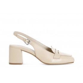 Cafe Noir MOCASSINO IN PELLE APERTO DIETRO - C1XV1108