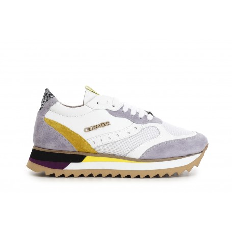 Cafe Noir SNEAKERS IN PELLE E TESSUTO - C1DB6002