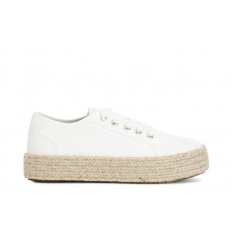 Cafe Noir SNEAKERS IN TESSUTO CON FONDO CORDA - C1XS9129