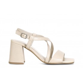 Cafe Noir SANDALO IN PELLE CON INCROCIO - C1XV1100