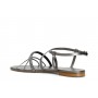 Cafe Noir SANDALO METALLIZZATO CON INCROCIO E STRASS - C1XT9002
