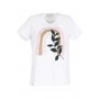 Cafe Noir T SHIRT ARCO E FOGLIE - C7JT0028