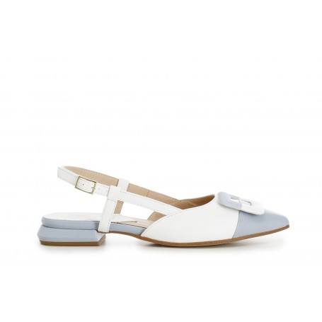 Cafe Noir BALLERINA APERTA DIETRO IN PELLE - C1ED4340