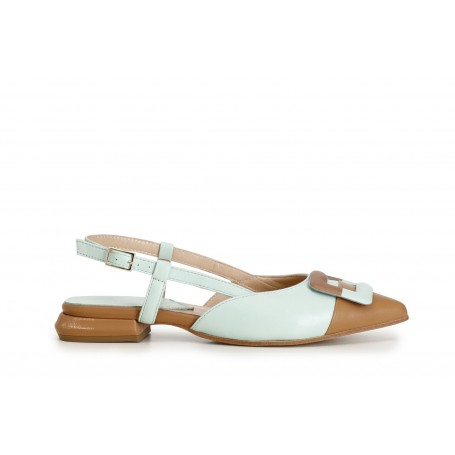 Cafe Noir BALLERINA APERTA DIETRO IN PELLE - C1ED4340