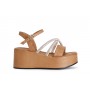 Cafe Noir SANDALO GILDA IN PELLE CON STRASS - C1HN1001
