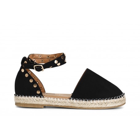 Cafe Noir SANDALI IN TESSUTO SU FONDO CORDA - C1XA9913