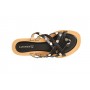 Cafe Noir CIABATTA INCROCIO IN PELLE E RAFFIA - C1GH1007