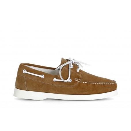 Cafe Noir SCARPE BARCA IN PELLE SCAMOSCIATA - C1XN6019