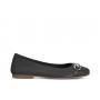 Cafe Noir BALLERINA IN PELLE CON MORSETTO - C1XV1130