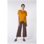 Cafe Noir BLUSA BIMATERIALE INCROCIO DAVANTI - C7JC0012