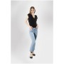 Cafe Noir DENIM CROPPED FLARE - C7JJ1013