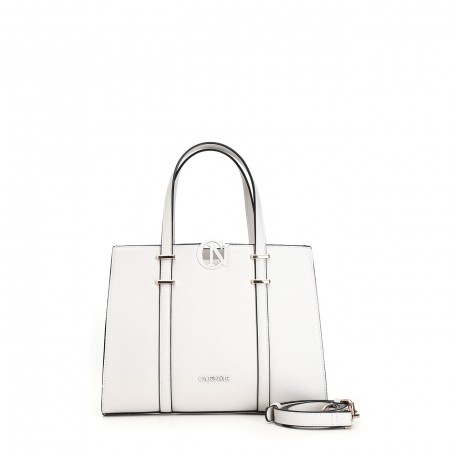 Cafe Noir SHOPPING RIGIDA CON INSERTO CN E PASSANTI IN METALLO ALL'ATTACCO MANICI - C3WF0401