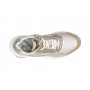 Cafe Noir SNEAKERS ALLACCIATA IN PELLE,RASO E GLITTER - C1DA1140