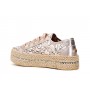 Cafe Noir SNEAKERS FASCIA CORDA IN PIZZO E GLITTER - C1DG95